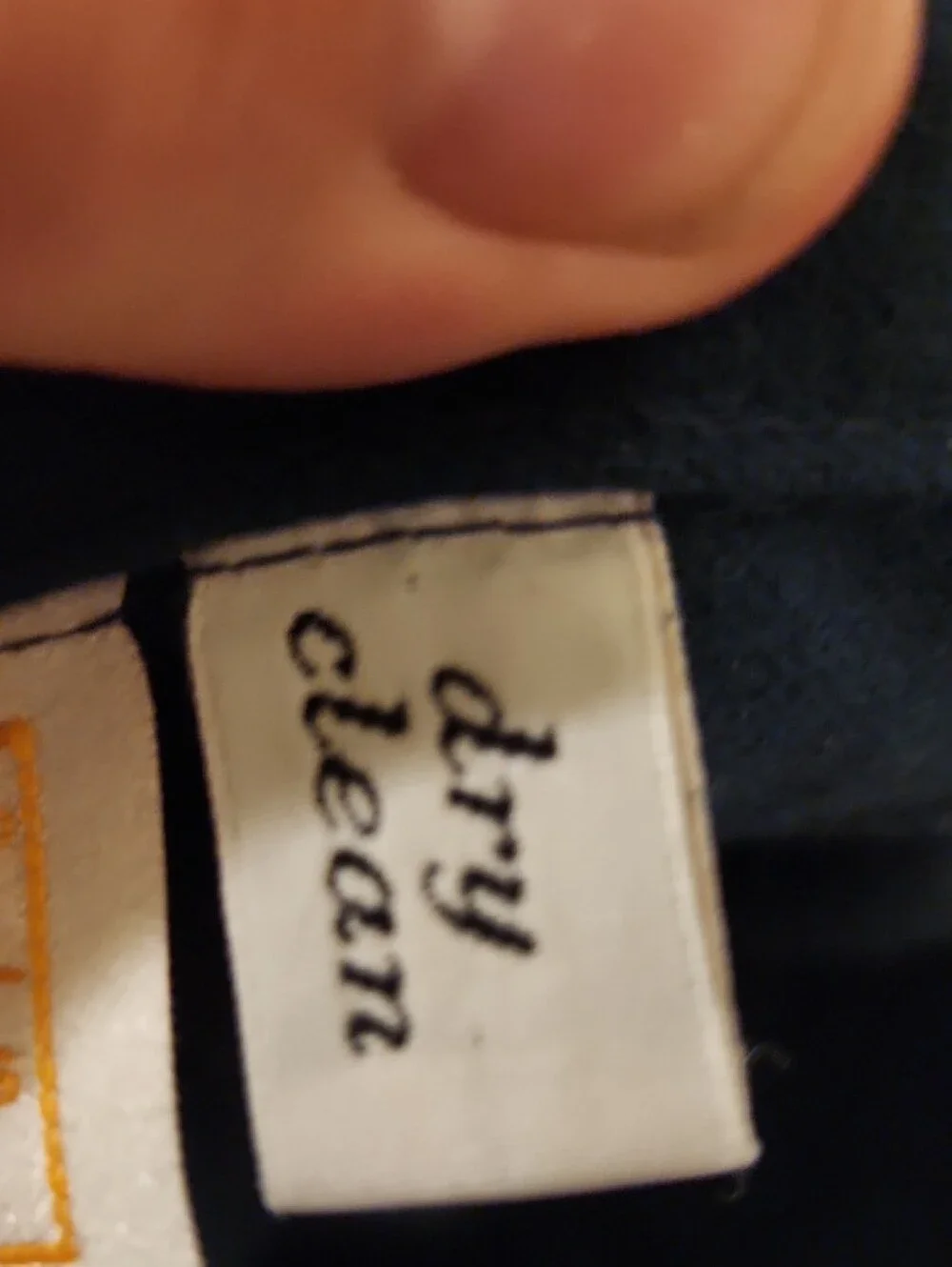 Pendleton Navy Blue Pleated A-Line Skirt